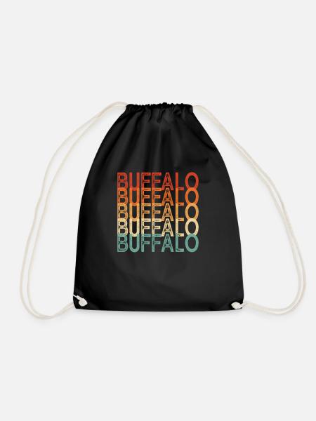 Büffel New York - Turnbeutel - Schwarz