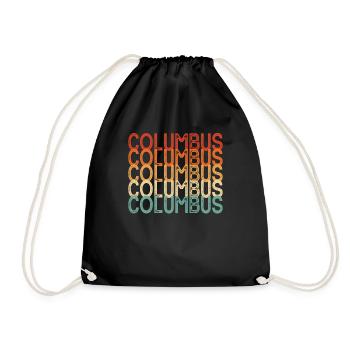 Columbus Géorgie - Sac de sport léger - noir - Devant