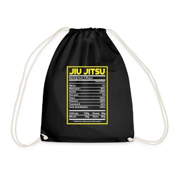 Jiu Jitsu Jiu Jitsu Jiu Jitsu - Turnbeutel - Schwarz - Vorne