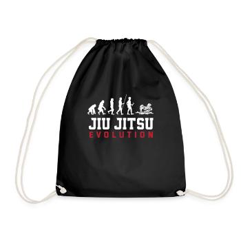 Jiu Jitsu Jiu Jitsu Jiu Jitsu - Drawstring Bag - black - Front