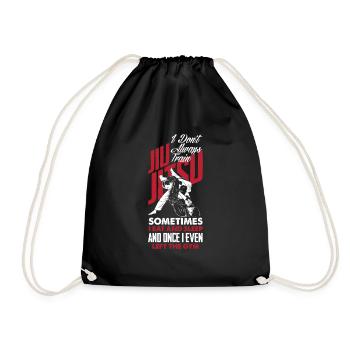 Jiu Jitsu Jiu Jitsu Jiu Jitsu - Drawstring Bag - black - Front