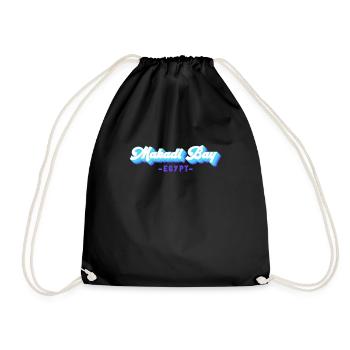 Holiday Trip Egypt Red Sea Makadi Bay - Drawstring Bag - black - Front