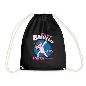 It's My Bachelor Party For Men Naughty Funny Groom - Turnbeutel - Schwarz - Vorne