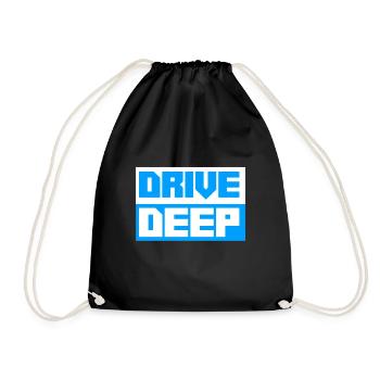 Lowered Tuning Car - Drawstring Bag - black - Front