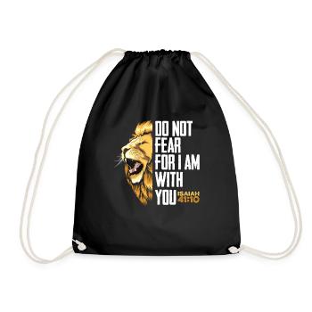 Jesus Christ Christ Religion Religious - Drawstring Bag - black - Front