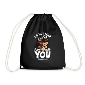 Jesus Christ Christ Religion Religious - Drawstring Bag - black - Front