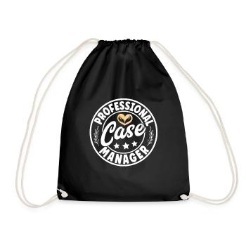 School Social Work Month - Drawstring Bag - black - Front