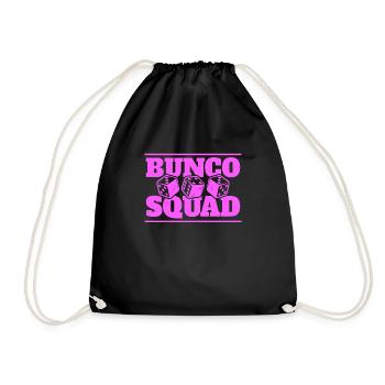 Bunco Squad - Drawstring Bag - black - Front