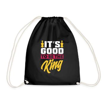 Drôle de joueur d’échecs Cadeau de joueur d’échecs - Sac de sport léger - noir - Devant