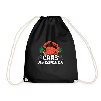 Cancer Cadeau Crevette Crabe Homard Scorpion - Sac de sport léger - noir - Devant