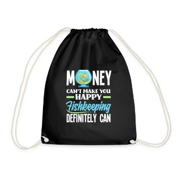 Drôle Aquarist Aquarist Aquarium Cadeau - Sac de sport léger - noir - Devant