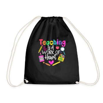 Teachers Teachers School Teachers Teaching Staff - Drawstring Bag - black - Front