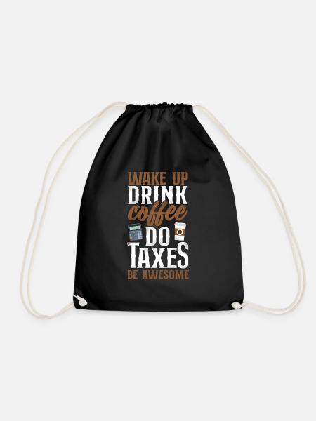 Accountant Bookkeeper Accounting - Turnbeutel - Schwarz