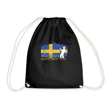 Suède Pêche 2023 - Sac de sport léger - noir - Devant