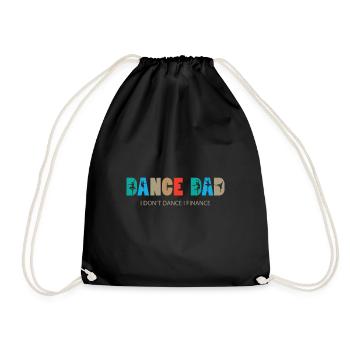 Danse Papa Je Ne Danse Pas Je Finance Danser Papa - Sac de sport léger - noir - Devant
