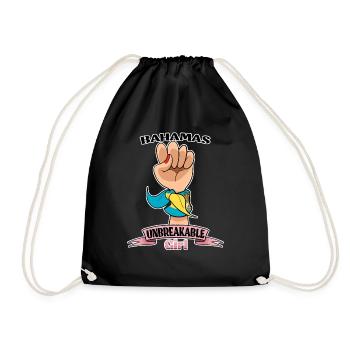 Bahamas Girl Unbreakable I Bahamas Heritage I - Sac de sport léger - noir - Devant