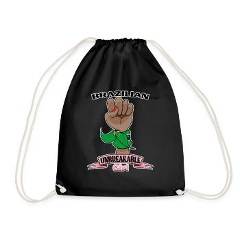 Brazilian Girl Unbreakable I Brazilian Heritage - Turnbeutel - Schwarz - Vorne