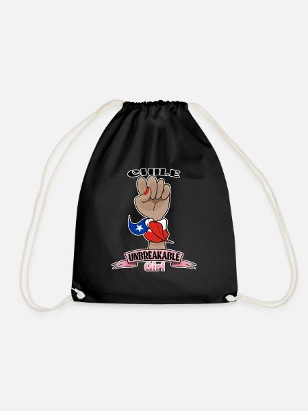 Chile Girl Unbreakable I Chile Heritage I Chile - Turnbeutel - Schwarz