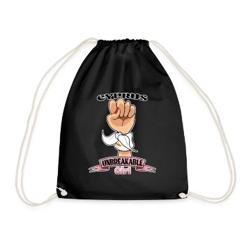 Cyprus Girl Unbreakable I Cyprus Heritage I - Drawstring Bag - black - Front