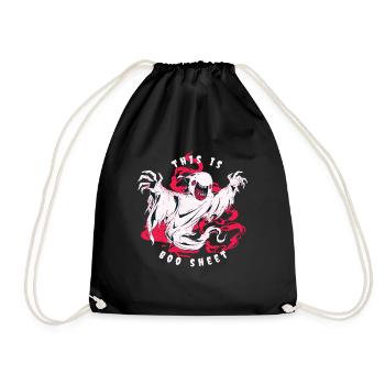 C’est Boo Sheet Ghost Halloween - Sac de sport léger - noir - Devant