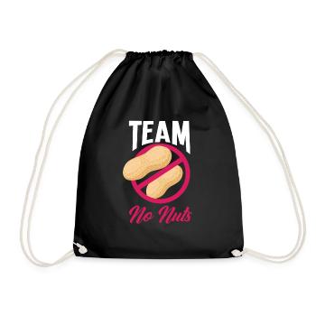 Pink Or Blue Gender Reveal Baby Party Team Girl - Turnbeutel - Schwarz - Vorne