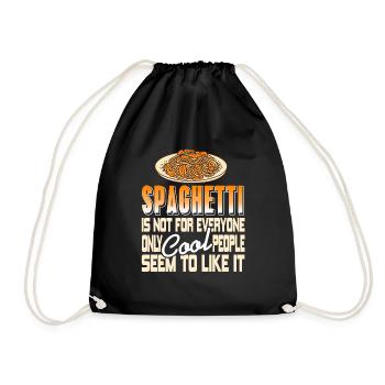 Les spaghettis ne sont pas pour tout le monde seulement des gens cool - Sac de sport léger - noir - Devant