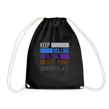 Jiu Jitsu Jiu Jitsu Jiu Jitsu - Drawstring Bag - black - Front