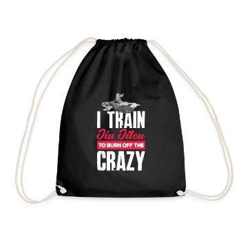 Jiu Jitsu Jiu Jitsu Jiu Jitsu - Drawstring Bag - black - Front