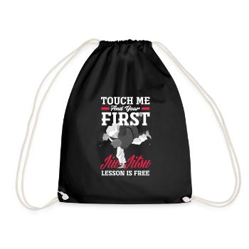 Jiu Jitsu Jiu Jitsu Jiu Jitsu - Drawstring Bag - black - Front