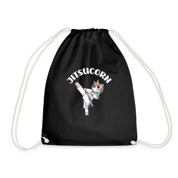 Jiu Jitsu Jiu Jitsu Jiu Jitsu - Drawstring Bag - black - Front