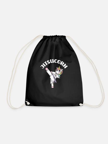 Jiu Jitsu Jiu Jitsu Jiu Jitsu - Drawstring Bag - black