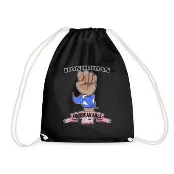 Hondurian Girl Unbreakable Hondurian Heritage - Sac de sport léger - noir - Devant