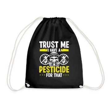 Pest Control Pest Controller Bug Killer Worker - Turnbeutel - Schwarz - Vorne