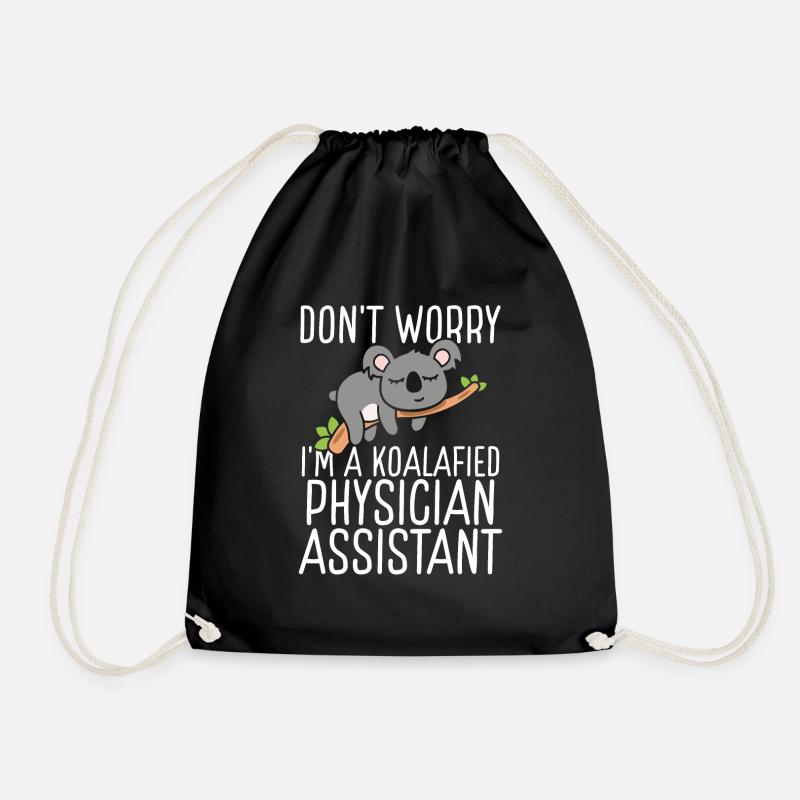 Physician Assistant Exam Koalafied PA School Koala - Turnbeutel - Schwarz