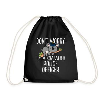 Koalafied Policeman me Im a Koala Police OfficerKo - Sac de sport léger - noir - Devant