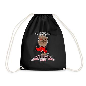 Caribean Girl Unbreakable Heritage Trinidad et - Sac de sport léger - noir - Devant