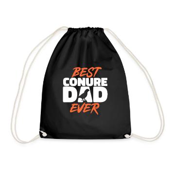 Molinasittich Perroquet Oiseau Perruche du Soleil - Sac de sport léger - noir - Devant