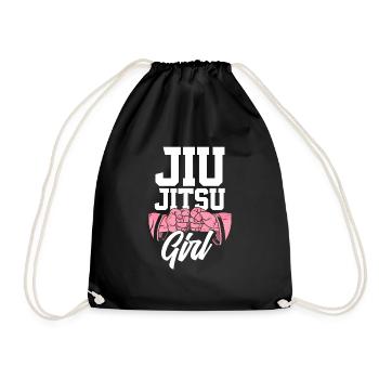 Jiu Jitsu Jiu Jitsu Jiu Jitsu - Drawstring Bag - black - Front