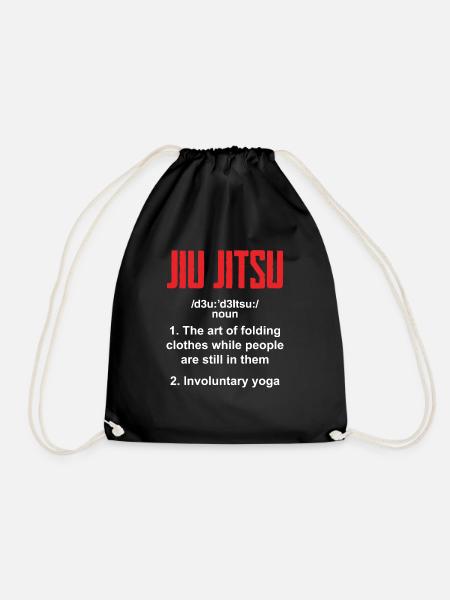 Jiu Jitsu Jiu Jitsu Jiu Jitsu - Turnbeutel - Schwarz