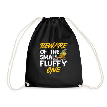 Molinasittich Parrot Bird Sun Parakeet - Drawstring Bag - black - Front