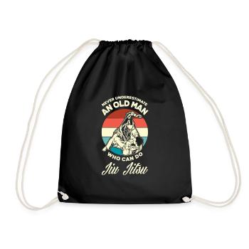 Jiu Jitsu Jiu Jitsu Jiu Jitsu - Drawstring Bag - black - Front