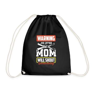 Jiu Jitsu Jiu Jitsu Jiu Jitsu - Drawstring Bag - black - Front