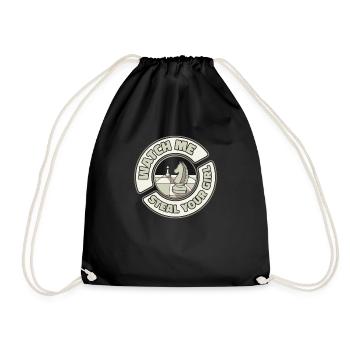 Chess Chess Players - Drawstring Bag - black - Front