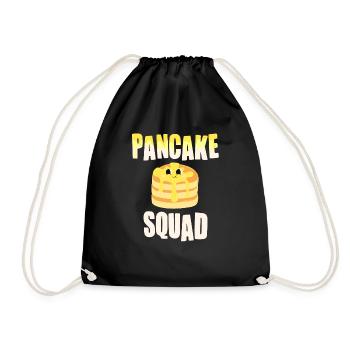 Cuisson de crêpes - Crêpes amusantes - Sac de sport léger - noir - Devant