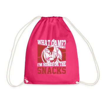 Rugby Game Lifestyle Football Goalkeeper Sport Gesche - Drawstring Bag - fuchsia - Front