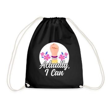 Feminist Women's Rights Female - Turnbeutel - Schwarz - Vorne