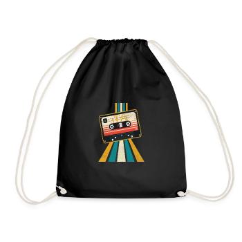 Funky Souls Retro Vintage Best Of 1972 Bande - Sac de sport léger - noir - Devant