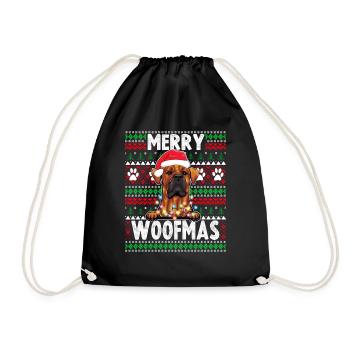 Pyjama pour chien mignon - Tosa Inu Dog Lover Noël - Sac de sport léger - noir - Devant