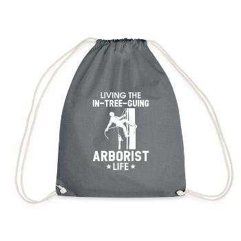 Grimpeur Arboriculteur Bûcheron Arboriculteur - Sac de sport léger - gris - Devant