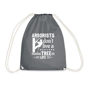 Grimpeur Arboriculteur Bûcheron Arboriculteur - Sac de sport léger - gris - Devant